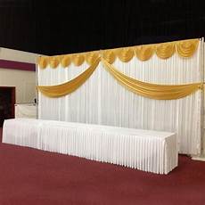 Jacquard Satin Background Curtain