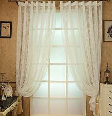 Lacy Tulle Curtains