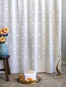 Polyester Lace Curtain Panels